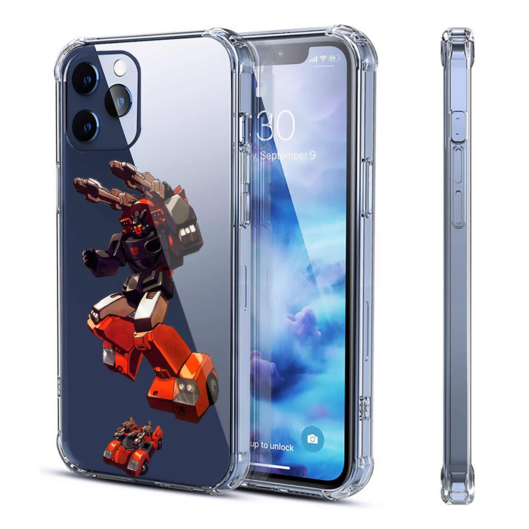 （画像用）  【iPhone 12シリーズ対応】透明スマホケース（クリアソフトケース）